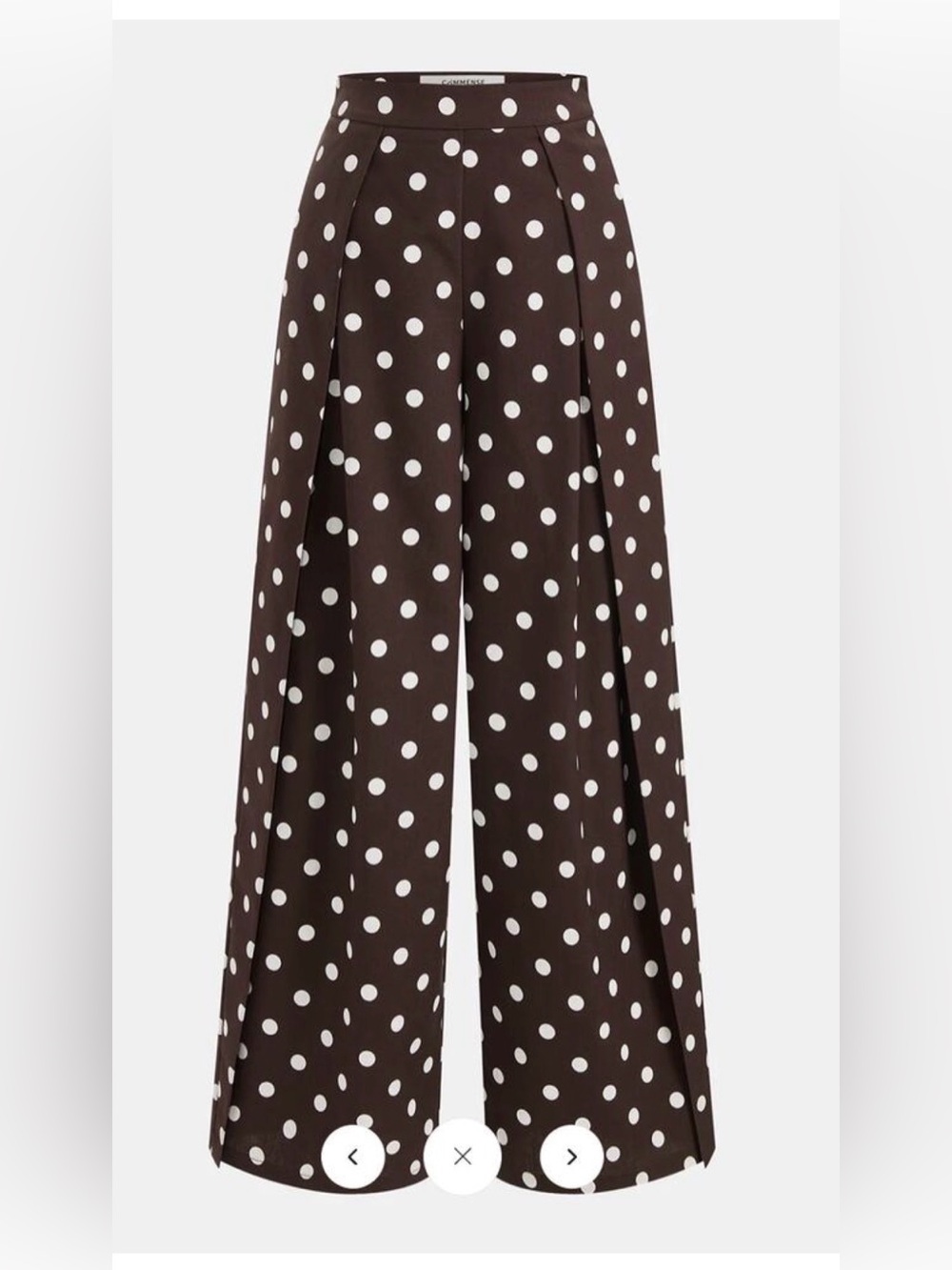 Commense Polka Dot Cami Top & Pants Set NWT - Picture 4 of 7